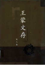 王蒙文存  第八卷  在伊犁  新大陆人