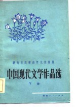 中国现代文学作品选  下