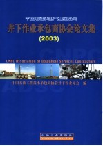 中国石油天然气集团公司井下作业承包商协会论文集  2003