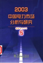 2003中国电力市场分析与研究