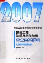 建设工程法规及相关知识重点内容解析