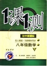 一课一测  数学  八年级  下  配人教版新课标  学生用书