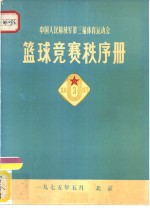 北京市第四届运动会羽毛球比赛成绩册