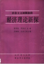 社会主义初级阶段经济理论新探