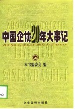 中国企协20年大事记  1979.1-1998.12