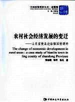 农村社会经济发展的变迁  山东省陵县边临镇国情调研