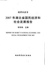 2007年湖北省国民经济和社会发展报告