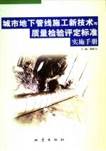 城市地下管线施工新技术与质量检验评定标准实施手册  上