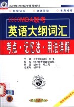 MBA联考英语大纲词汇考点·记忆法·用法详解