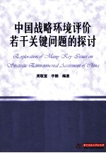 中国战略环境评价若干关键问题的探讨