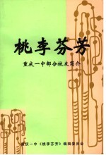 桃李芬芳  重庆一中部分校友简介