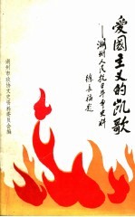 爱国主义的凯歌：湖州人民抗日斗争史料  《湖州文史》第13辑