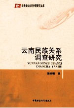 云南省社会科学院研究文库  云南民族关系调查研究