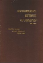 INSTRUMENTAL METHODS OF ANALYSIS