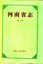 河南省志  第10卷  民俗志