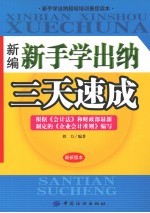 新编新手学出纳三天速成  最新版本