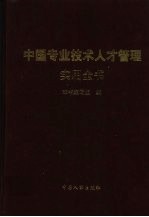 中国专业技术人才管理实用全书