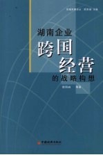 湖南企业跨国经营的战略构想