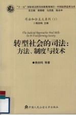 转型社会的司法  方法、制度与技术