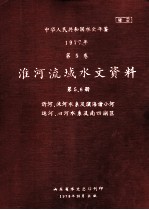 中华人民共和国水文年鉴  1977年  第5卷  淮河流域水文资料  第5册  沂河、沭河水系及滨河诸小河