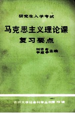 研究生入学考试  马克思主义理论课复习要点