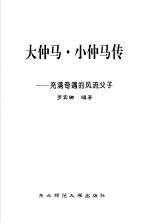 大仲马·小仲马传  充满奇遇的风流父子