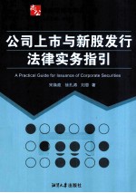 公司上市与新股发行法律实务指引