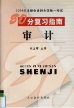 2004年注册会计师全国统一考试80分复习指南  审计