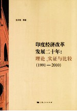 印度经济改革发展二十年  理论、实证与比较  1991-2010