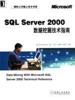 SQL Server 2000数据挖掘技术指南