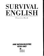 SURVIVAL ENGLISH  Practice Book