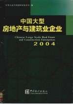 中国大型房地产与建筑业企业  2004