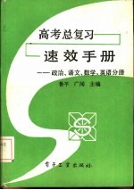 高考总复习速效手册  政治、语文、数学、英语分册