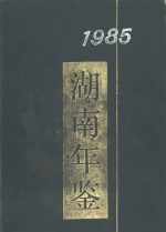 湖南年鉴  1985