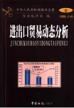 进出口贸易动态分析  1  2001年1-6月