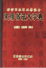 楷行草隶篆五体注音  实用书法大字典