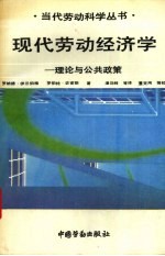 现代劳动经济学  理论与公共政策