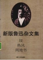 新版鲁迅杂文集  坟  热风  两地书