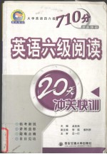 英语六级阅读20天冲关快训