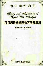 项目风险分析理论方法及应用