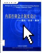 内部控制会计制度设计  理论·实务·案例