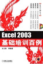 Excel 2003基础培训百例