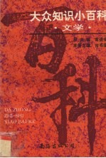 大众知识小百科  文学