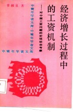 经济增长过程中的工资机制  对中国工资问题的宏观动态考察