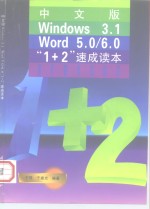 中文版Windows3.1 Word5.0/6.0“1+2”速成读本