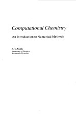 COMPUTATIONAL CHEMISTRY--AN INTRODUCTION TO NUMERICAL METHODS