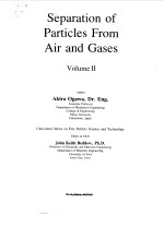 SEPARATION OF PARTICLES FROM AIR AND HASES VOL 2