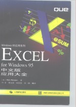 EXCEL for Windows 95中文版应用大全