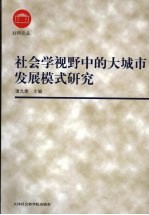 社会学视野中的大城市发展模式研究