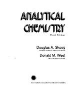 ANALYTICAL CHEMISTRY